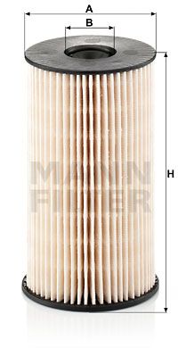MANN HUMMEL-MAN.PU.825X YAKIT FİLTRESİ  AUDİ,SEAT,SKODA,VW